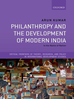 cover image of Philanthropy and the Development of Modern India